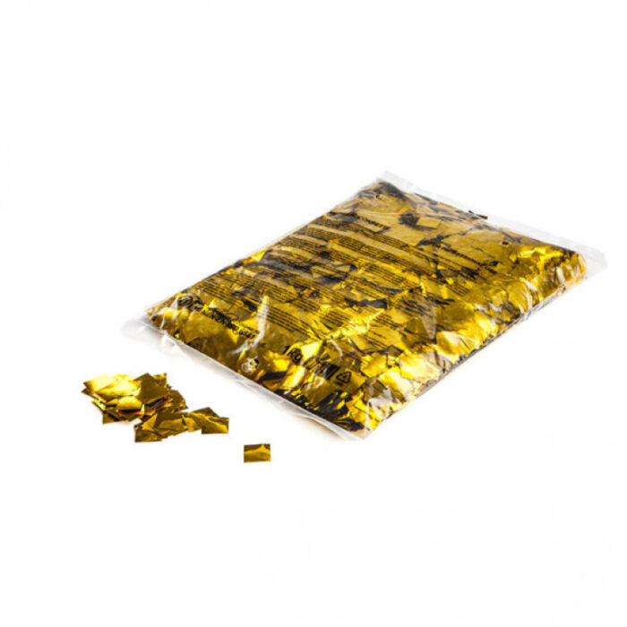TCM FX - Metallic Konfetti Squares 17x17mm - Gold - 1 kg